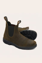 Botas piel vuelta