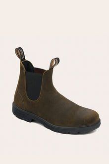 Botas piel vuelta