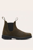 Botas piel vuelta