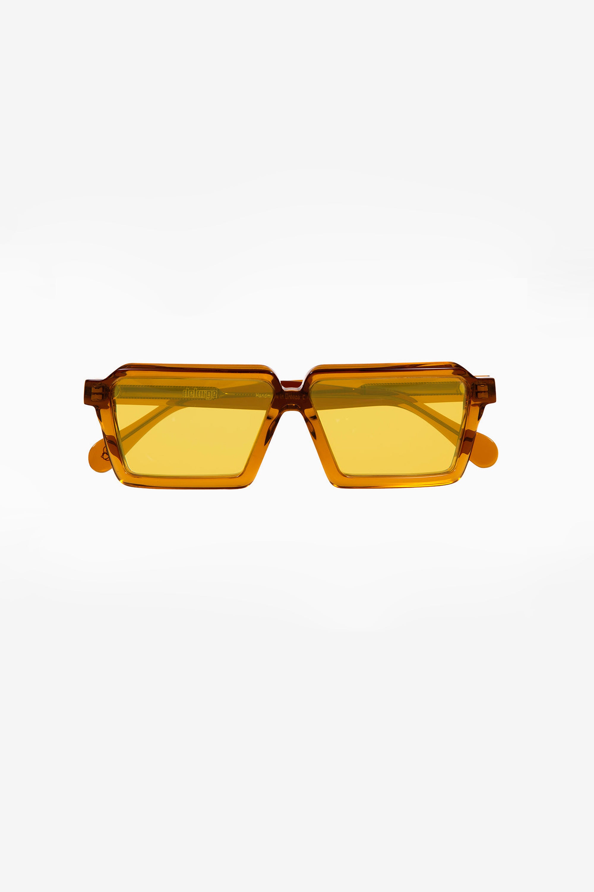 Yellow Trapexie Glasses