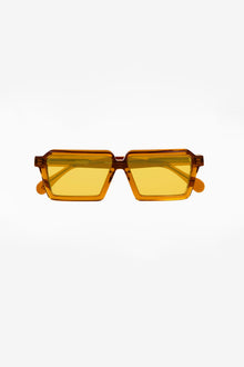 Yellow Trapexie Glasses