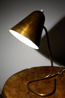 Lámpara pié tubo latón 50´s Francia