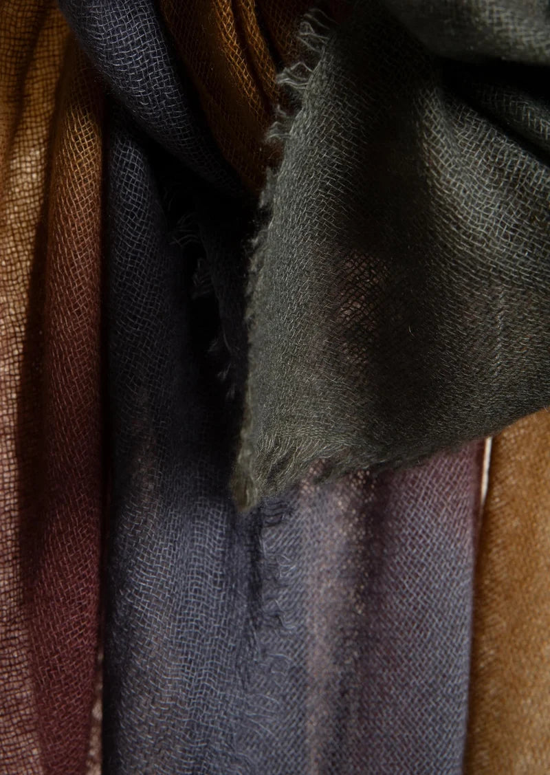 Foulard degrade 100% cashmere