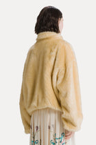 Cazadora chevron eco fur
