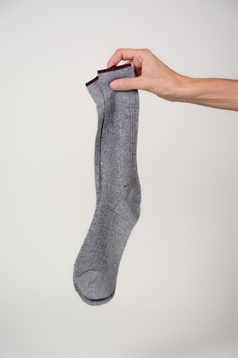Calcetín finito lurex