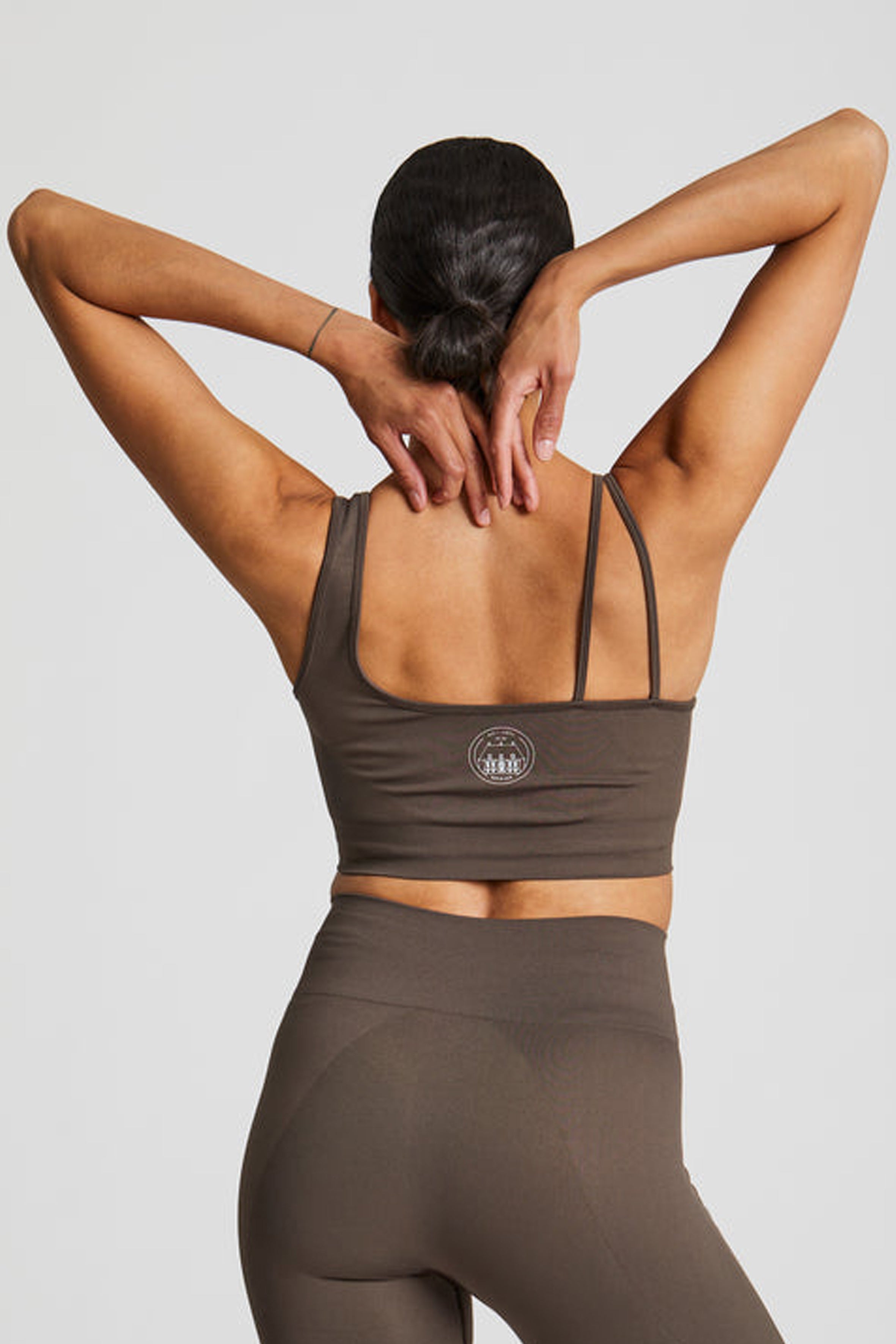 Asymmetrical yoga top