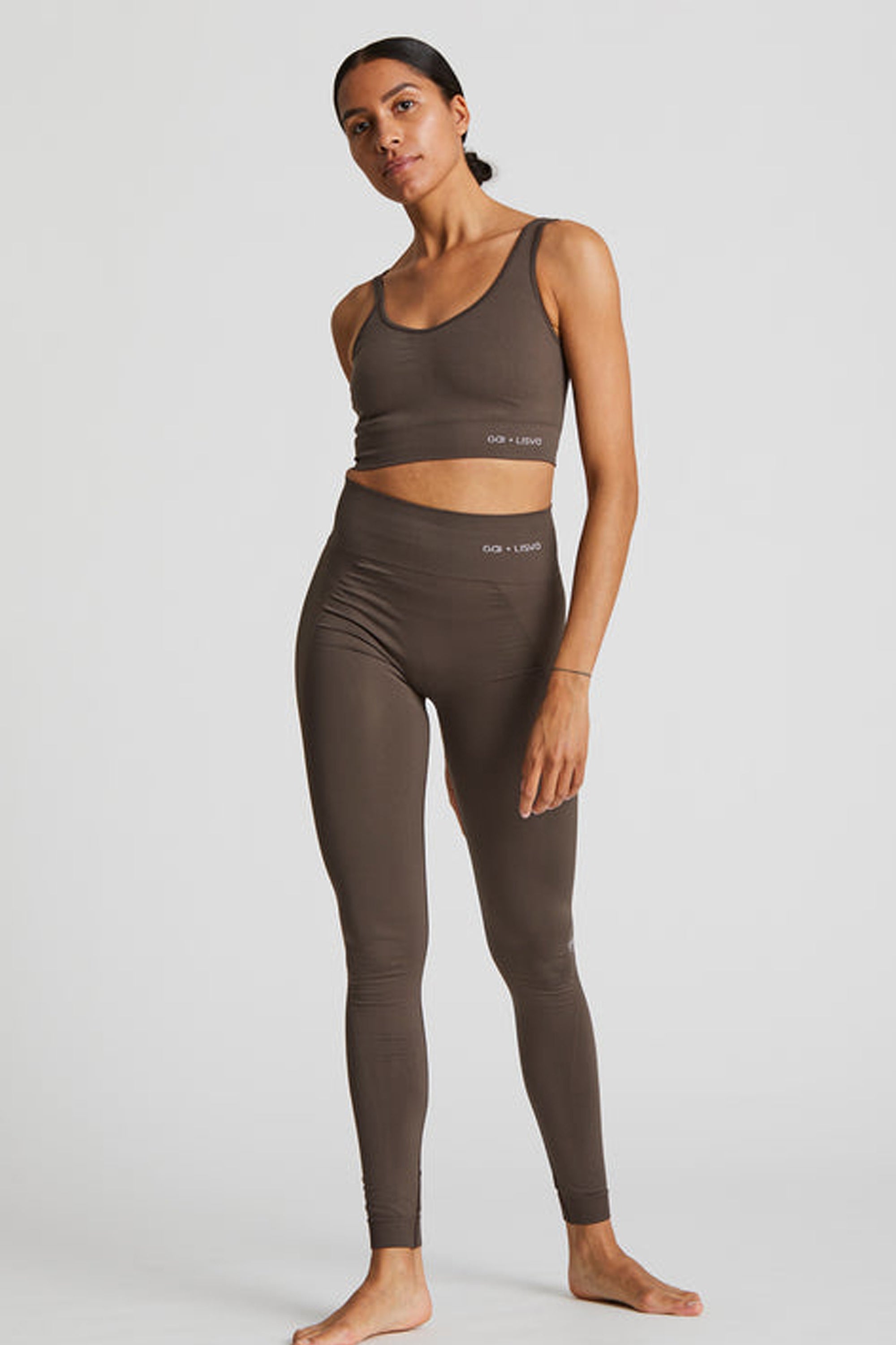 Asymmetrical yoga top