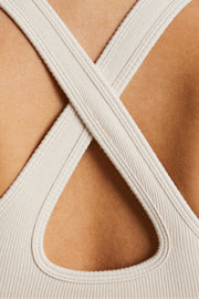 Top cruzado yoga