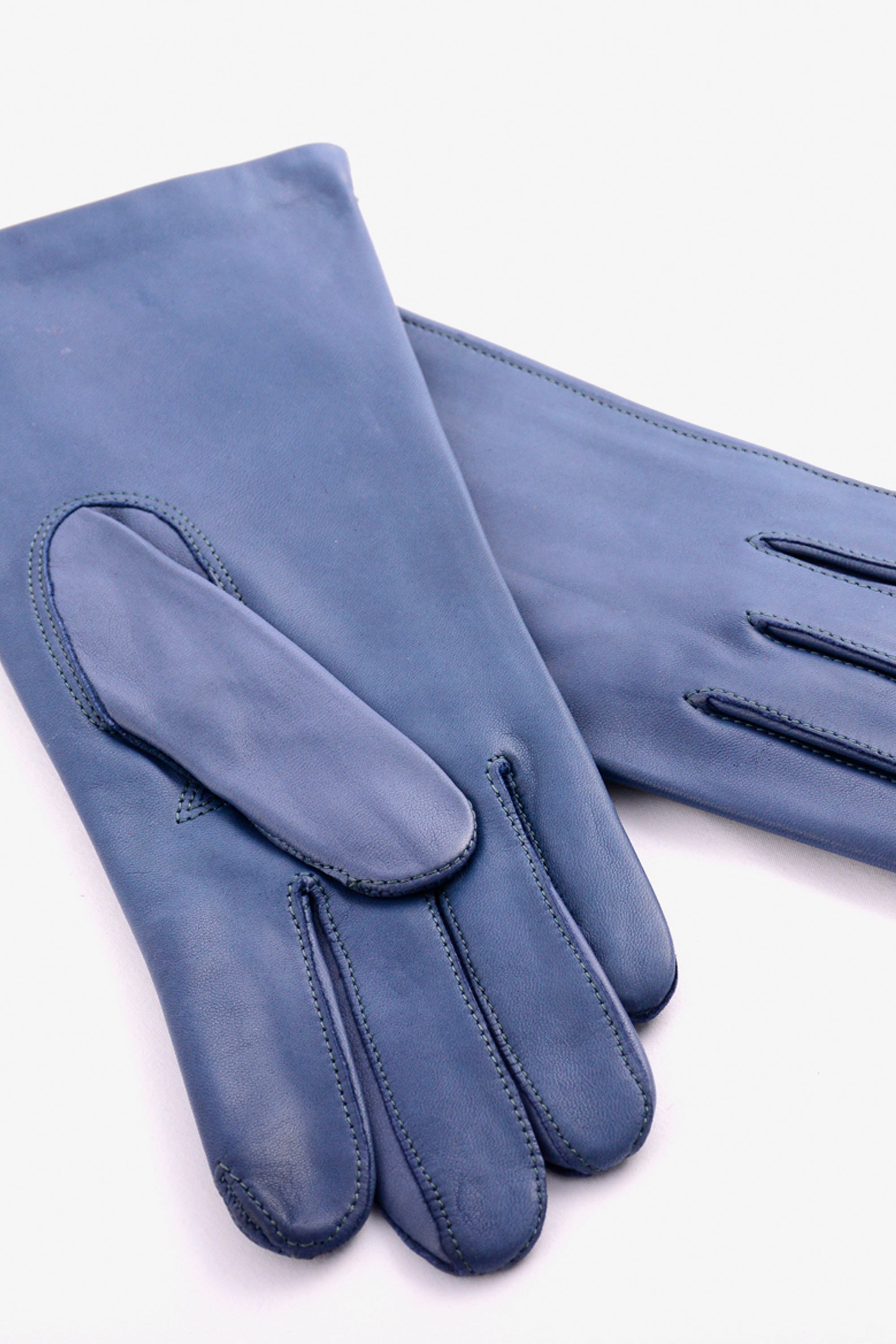 Long plain gloves