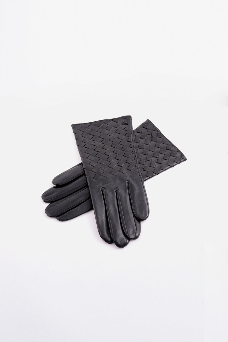 Cross weave gloves