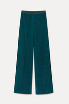 Pantalón fluid rubbed velvet