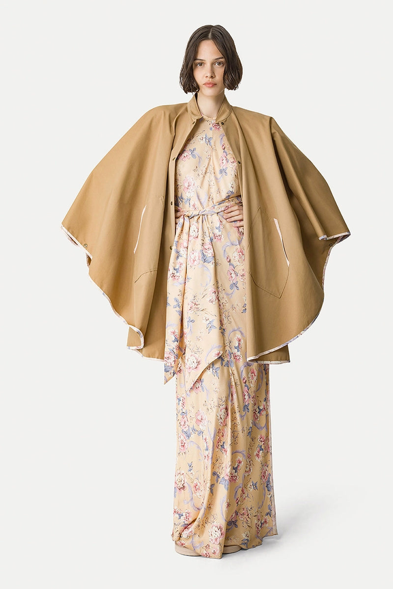 Vestido peonia my love fluid jaquard