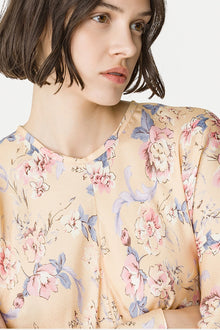 Vestido peonia my love fluid jaquard