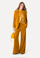 Camisa seda pompones