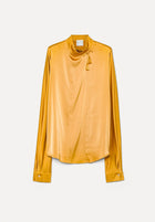 Camisa seda pompones