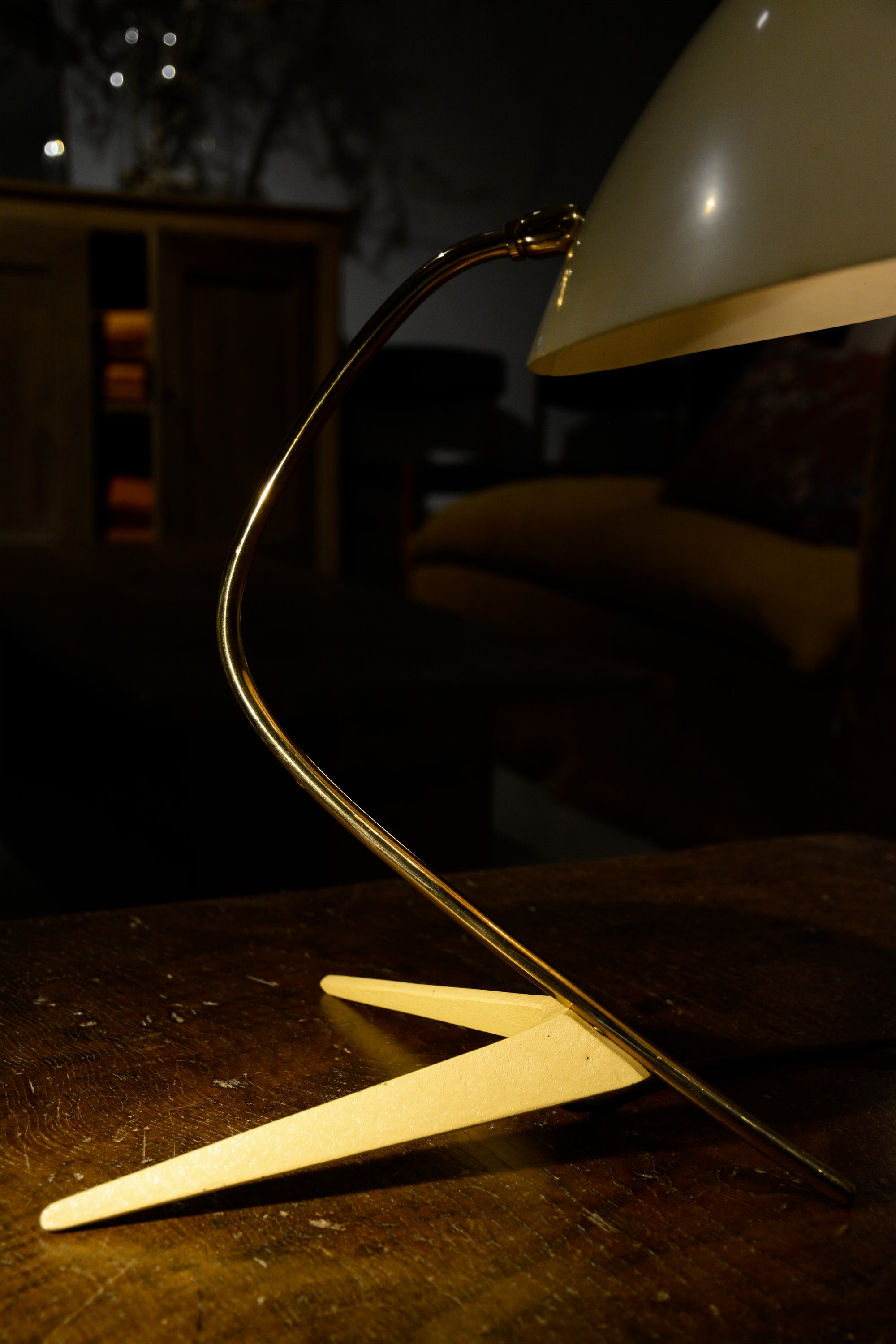 Lámpara modelo Tischleuchte  de Louis Kalff - Alemania años 50´s