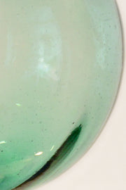 Lámpara de techo cristal verde