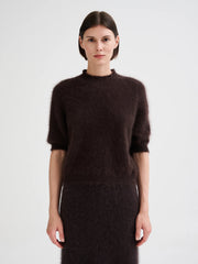 Jersey manga corta angora