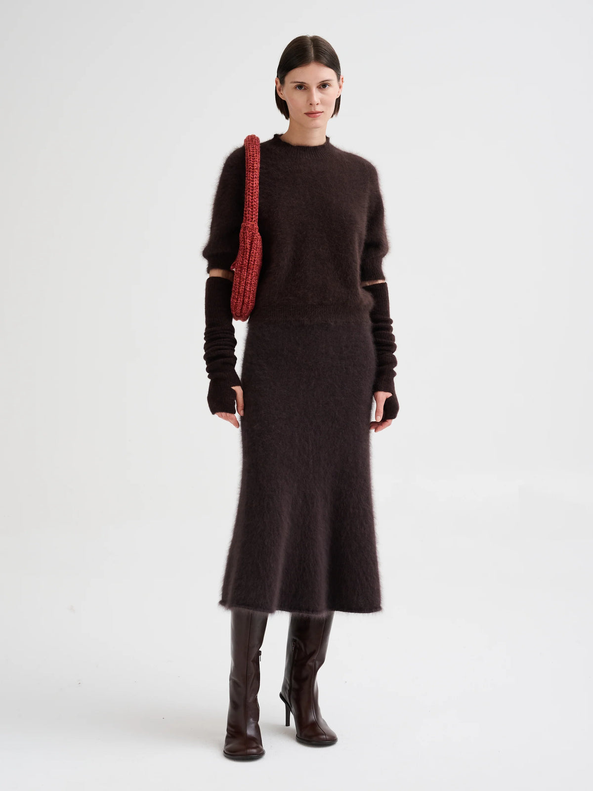 Jersey manga corta angora