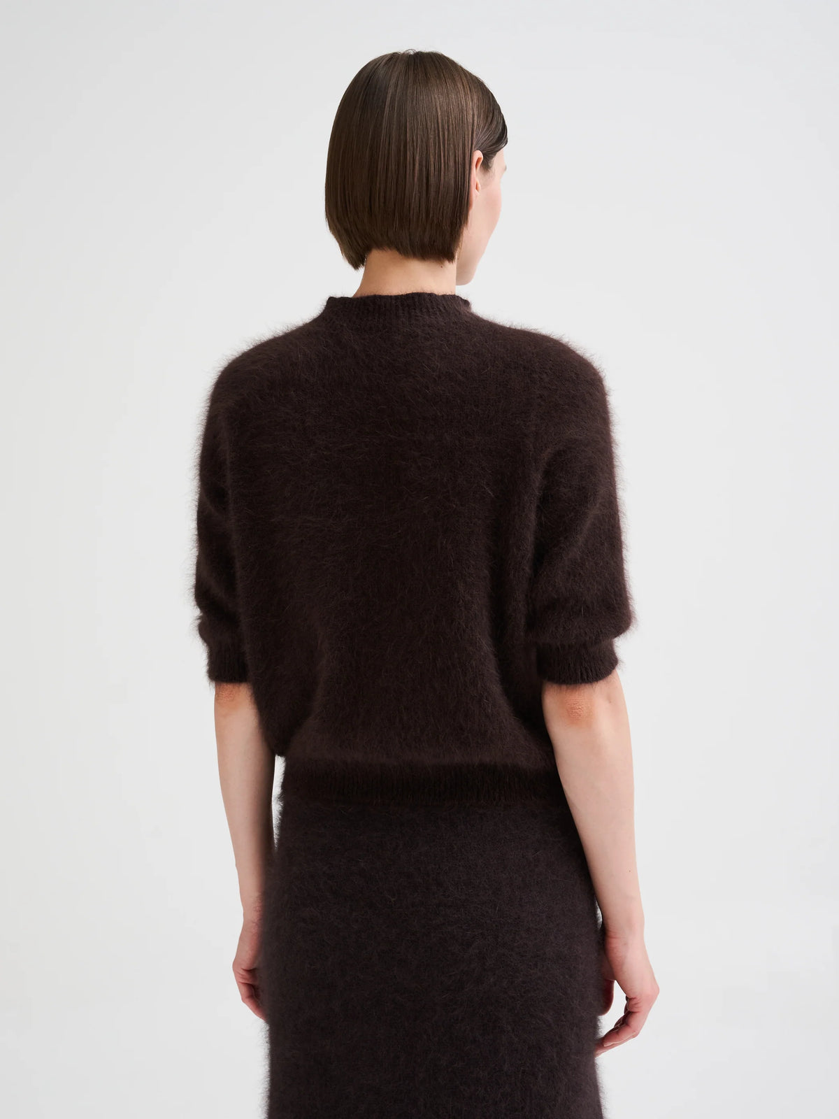 Jersey manga corta angora