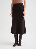 Falda punto angora