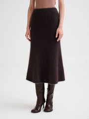 Falda punto angora
