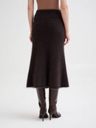 Falda punto angora
