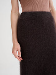 Falda punto angora