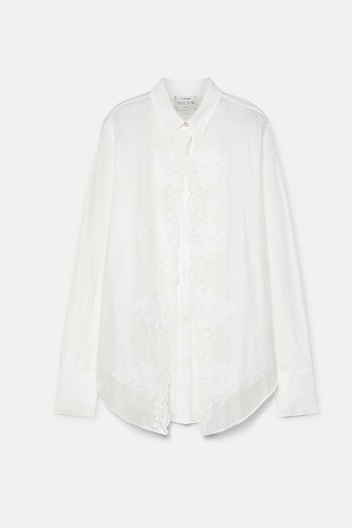 Camisa embroidered voile
