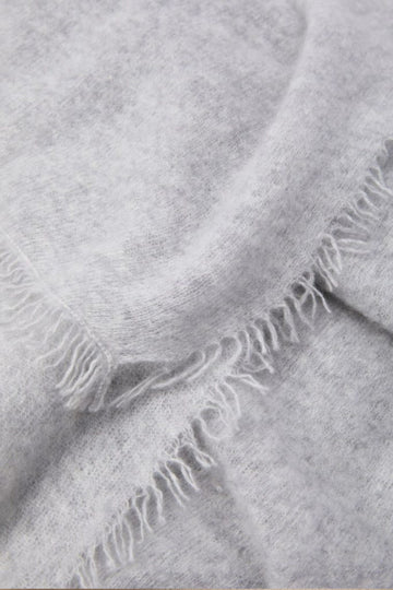 Manta cashmere melange gris
