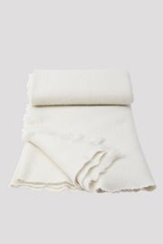 Manta de cashmere tibetano sin teñir