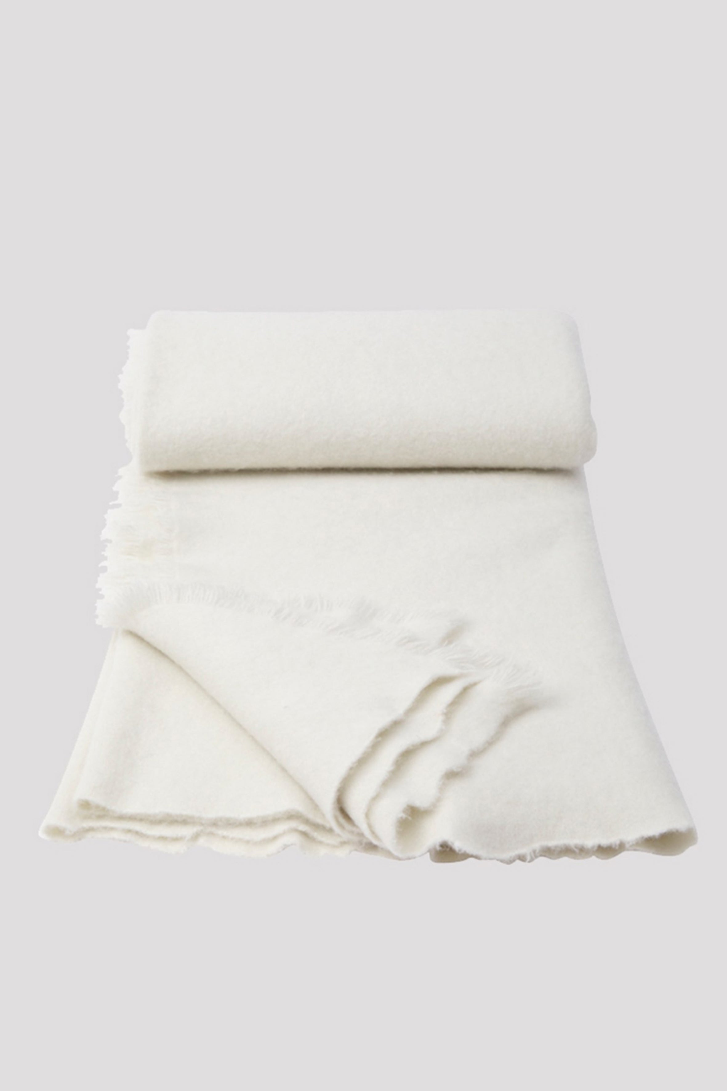 Undyed Tibetan cashmere blanket 