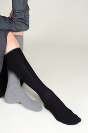 Calcetines liso largo
