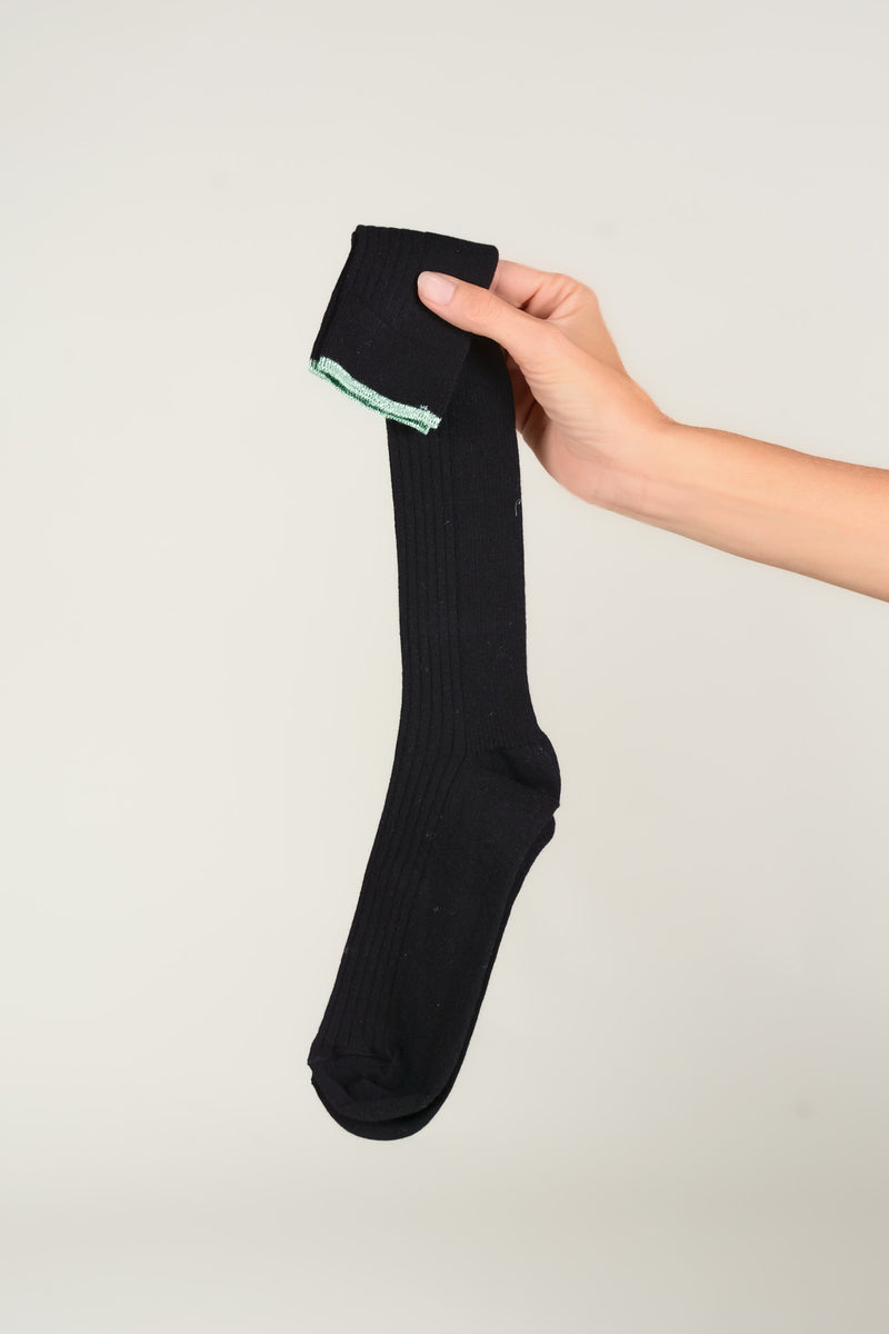 Calcetines liso largo
