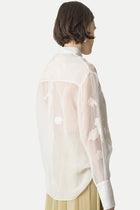 Camisa embroidery organza