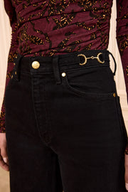 Pantalón stretch valory flare Jean