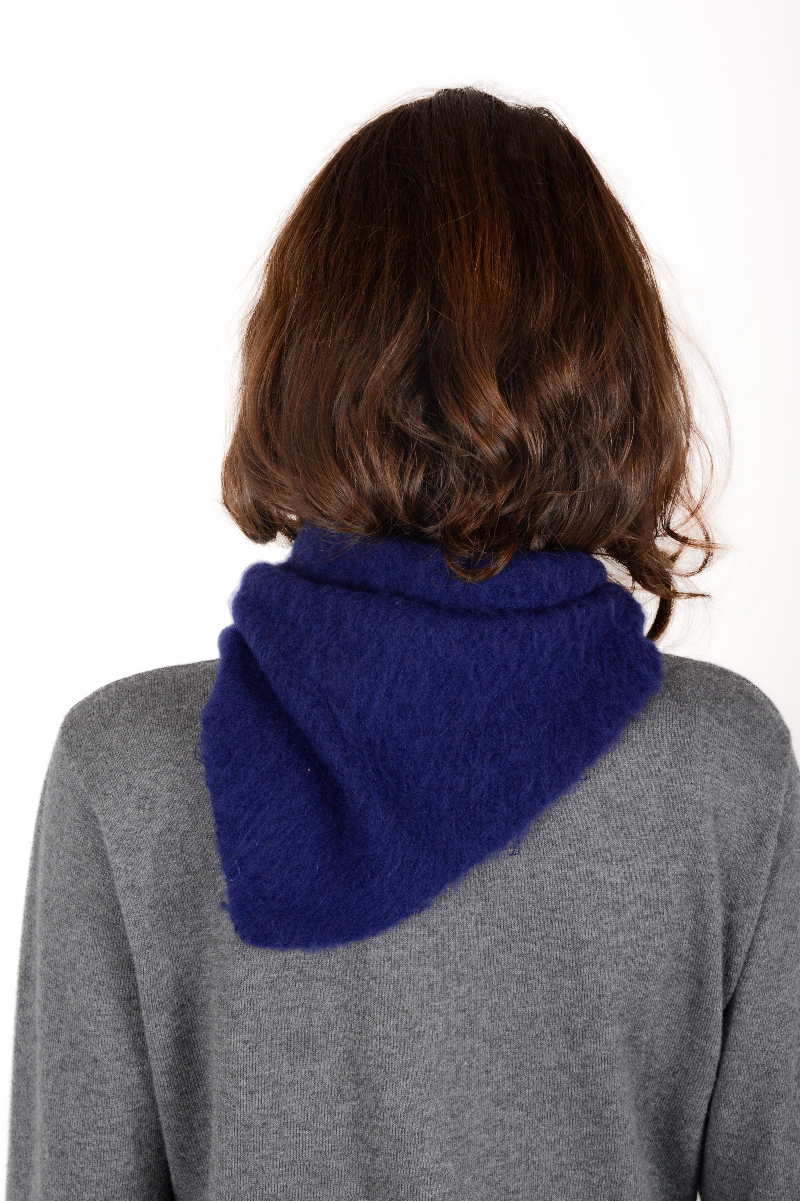 Pañuelo pico lana y cashmere