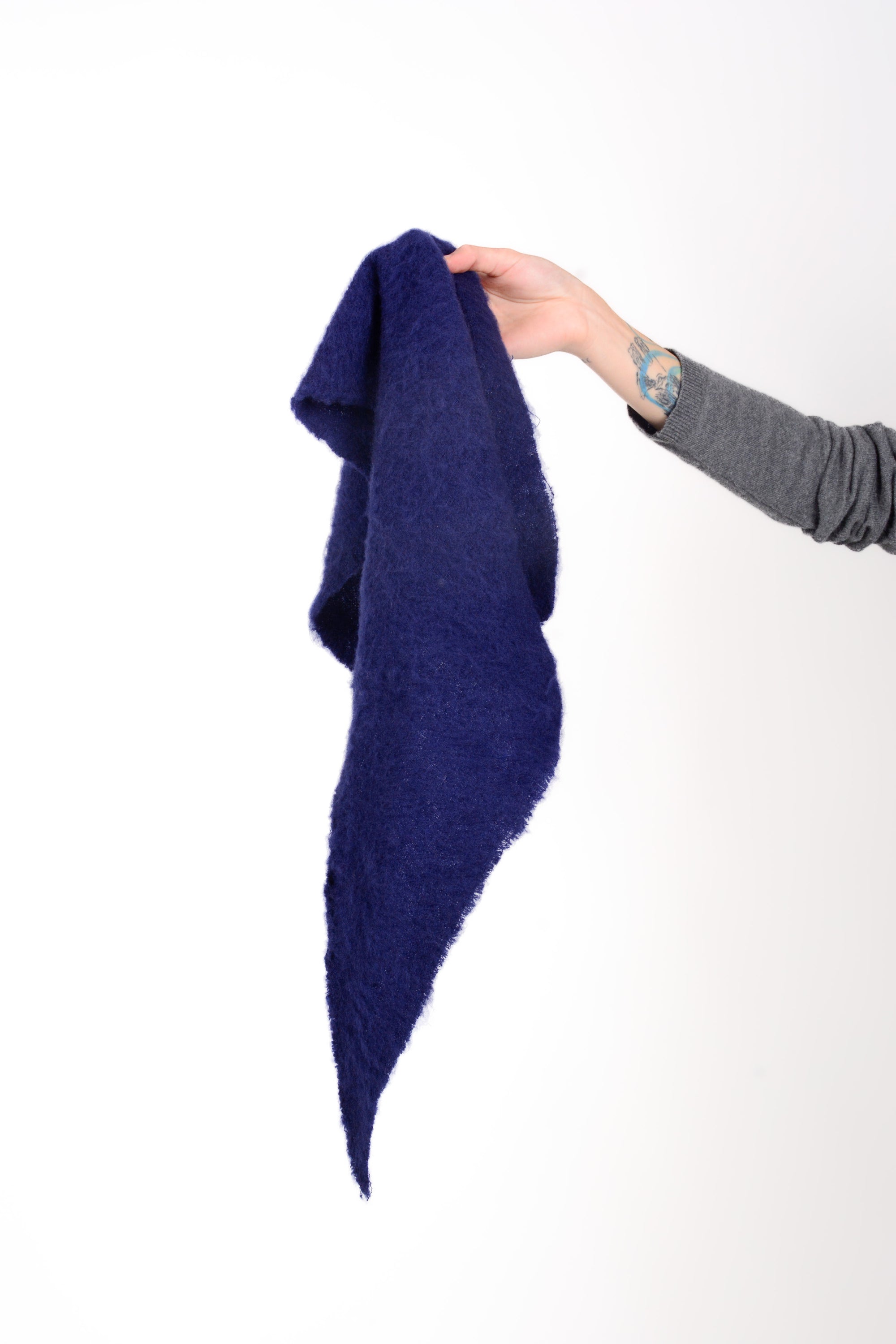 Pañuelo pico lana y cashmere