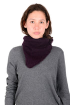 Pañuelo pico lana y cashmere