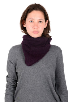 Pañuelo pico lana y cashmere