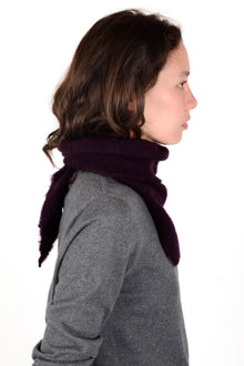 Pañuelo pico lana y cashmere