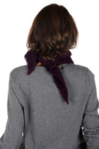 Pañuelo pico lana y cashmere