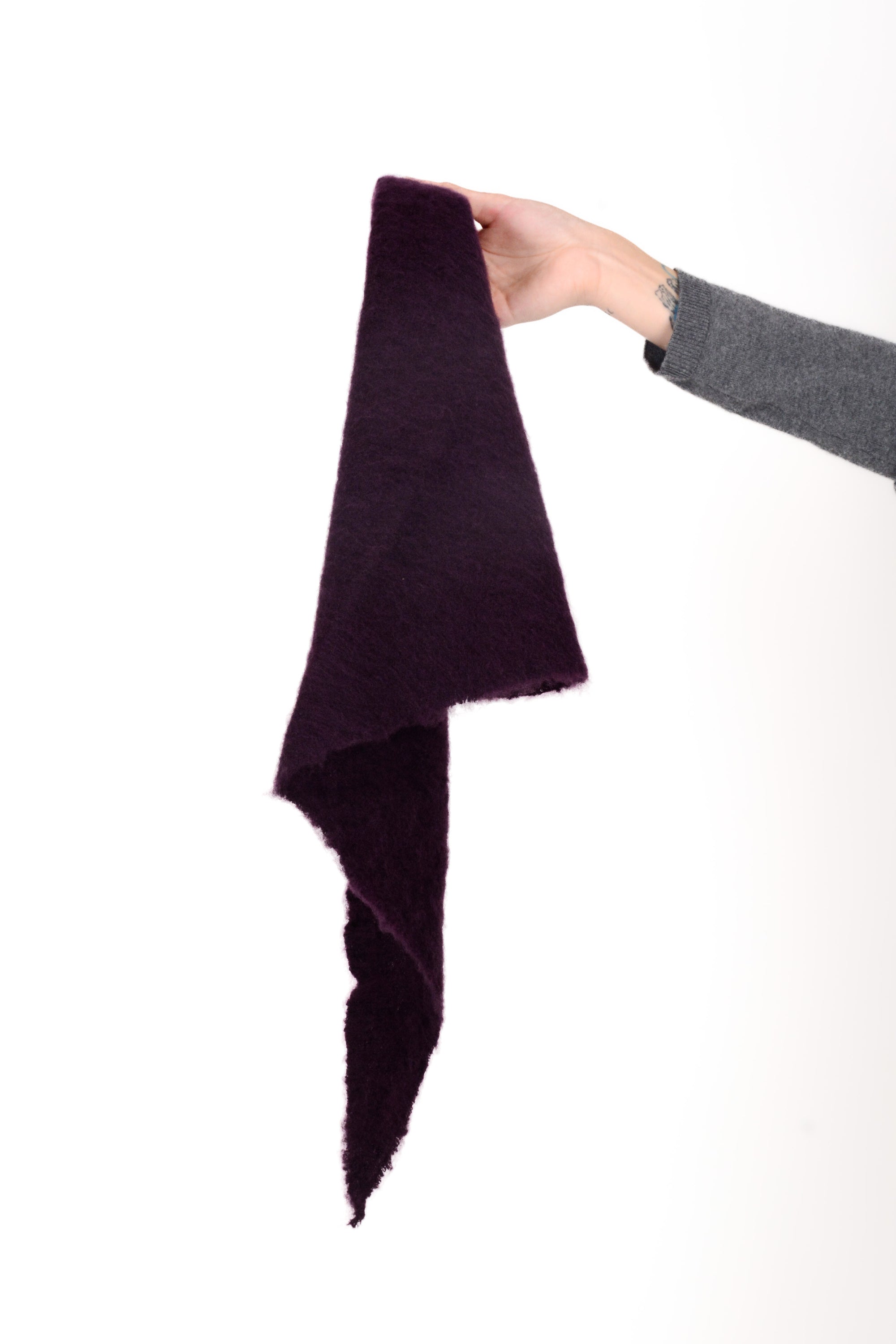 Pañuelo pico lana y cashmere