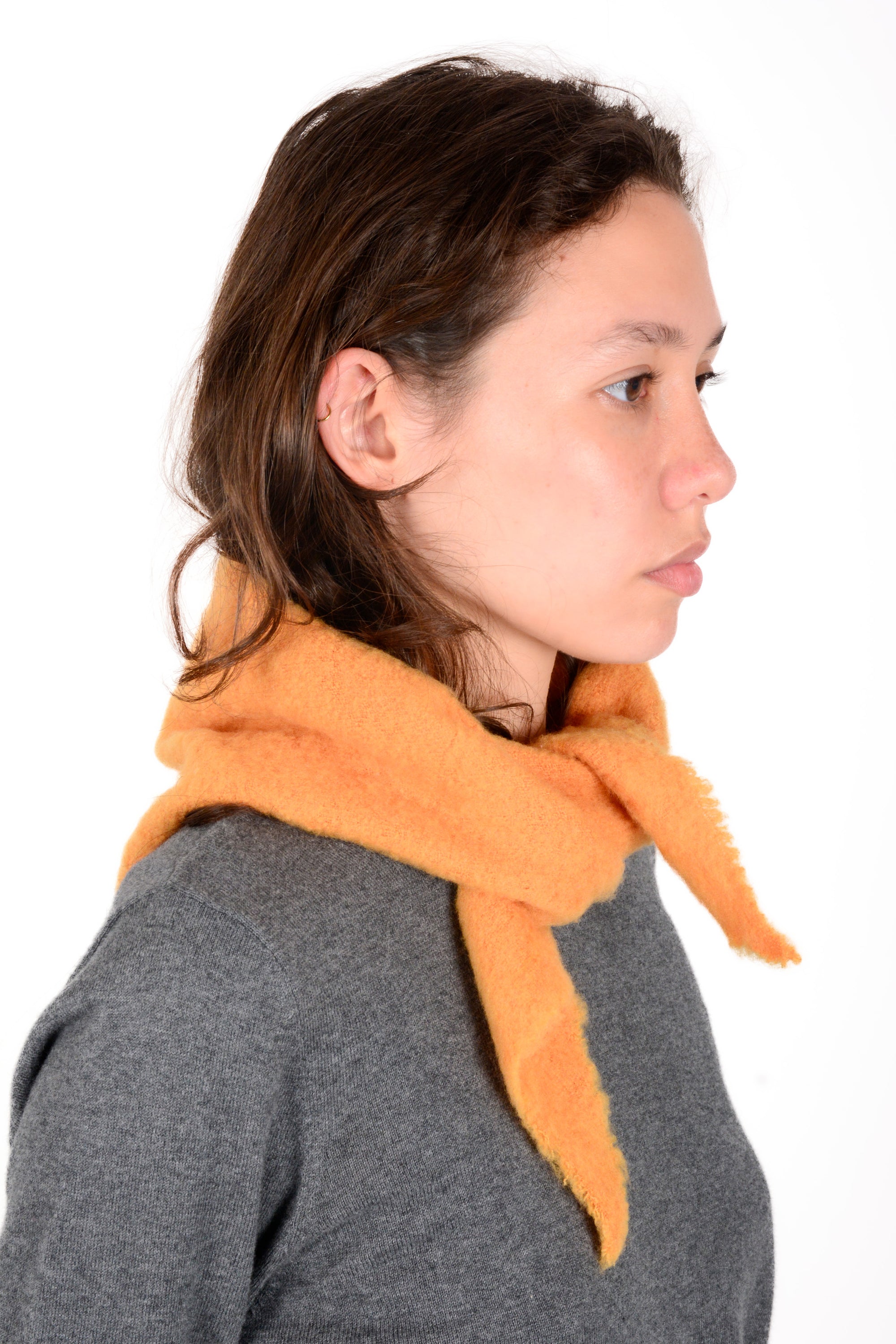 Pañuelo pico lana y cashmere