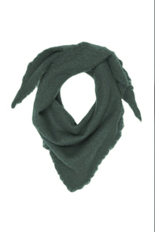 Foulard pico verde botella