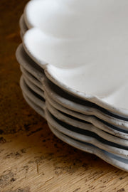 Plato postre amapola