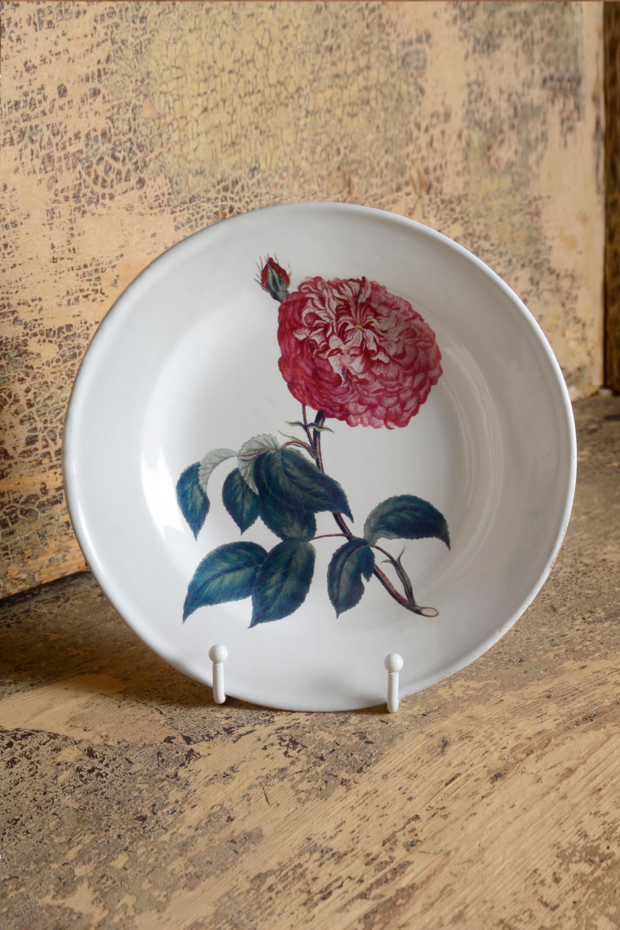 John Derian Hydrangea Soup Plate