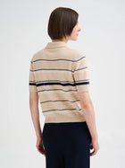 Polo cuello y rayas