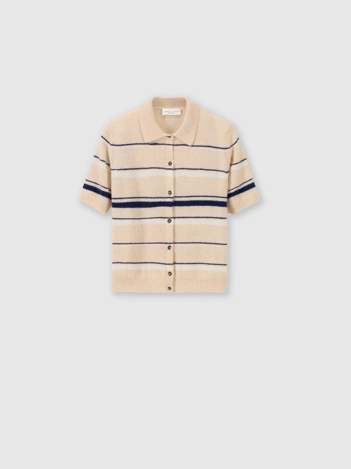 Polo cuello y rayas