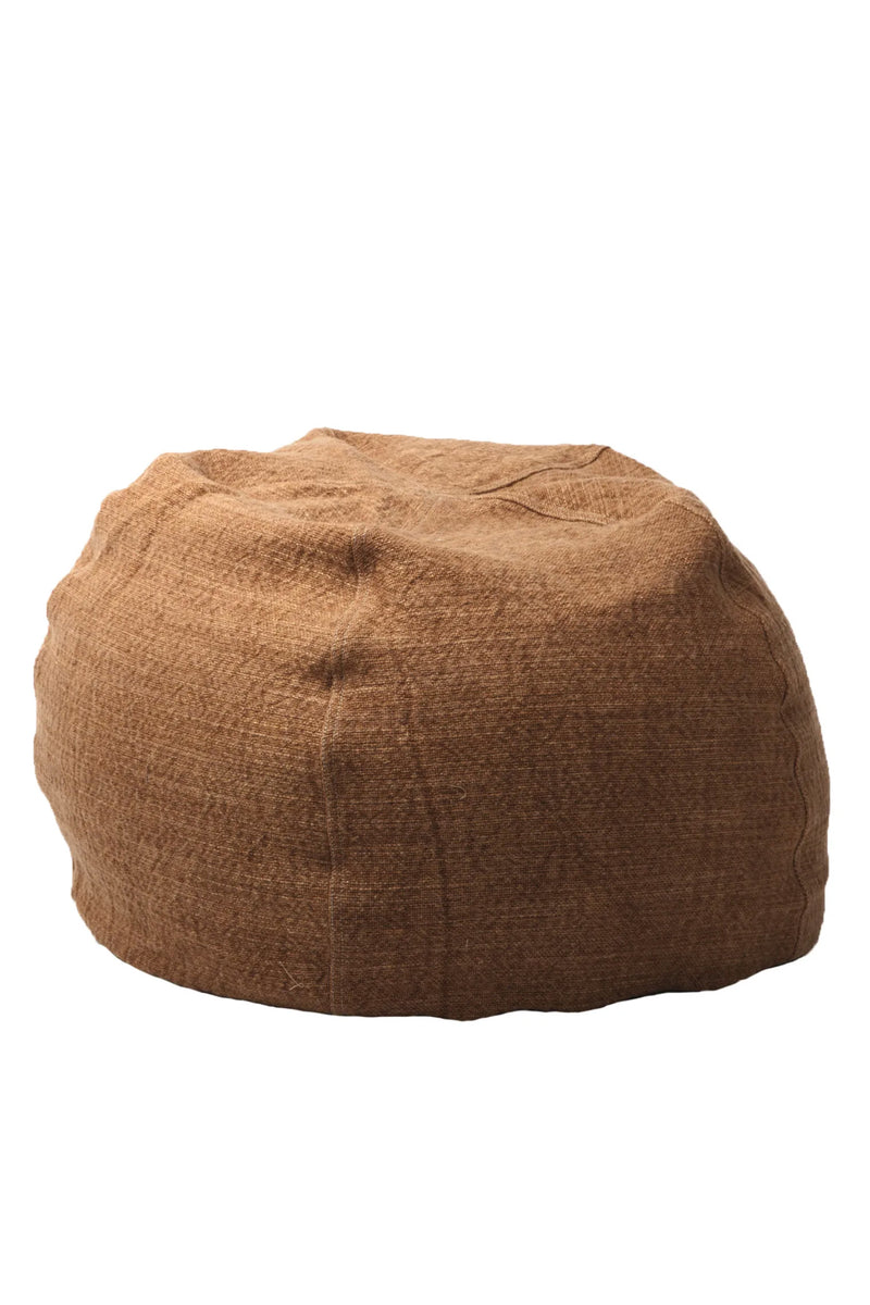 Pouf terracotta